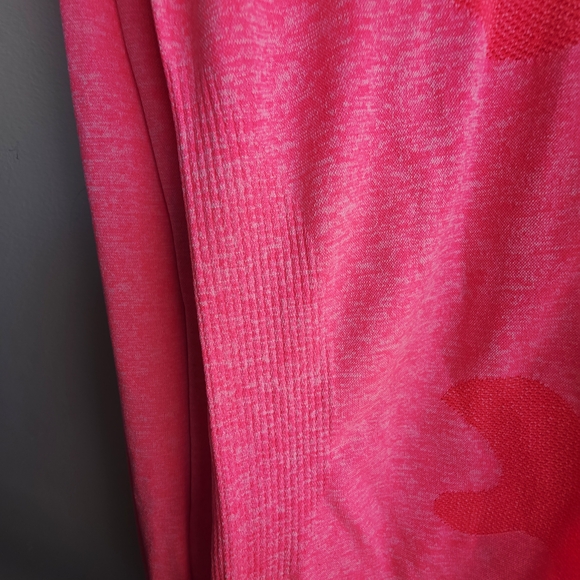 Oiselle Vibrant Pink Long Sleeve Tee - Picture 6 of 7